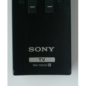 CONTROL REMOTO PARA TV / SONY RM-YD034 / MODELO KDL-32EX500	